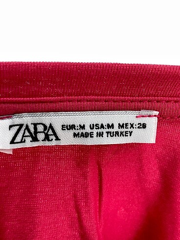 m Beden pembe Renk Zara Bluz %70 İndirimli.