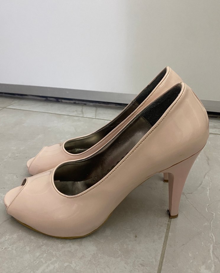 Pudra Rugan Kadın Stiletto - Görsel 2