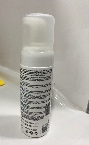 Bioderma Etatpur temiz içerikli yüz temizleme köpüğü