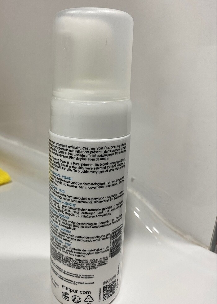 Etatpur temiz içerikli yüz temizleme köpüğü - Görsel 2