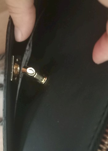 NAS Siyah Pliseli Kadın Çanta - Görsel 7