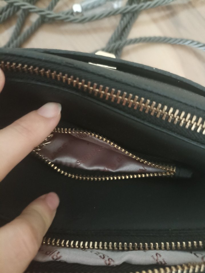 NAS Siyah Pliseli Kadın Çanta - Görsel 5