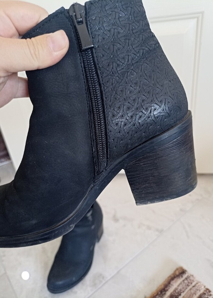 Kadın nubuk bot - Görsel 3