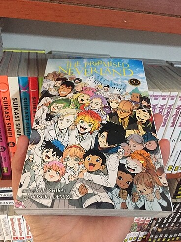 The Promısed Neverland manga İngilizce 20. Cilt (vadedilmiş Yoky
