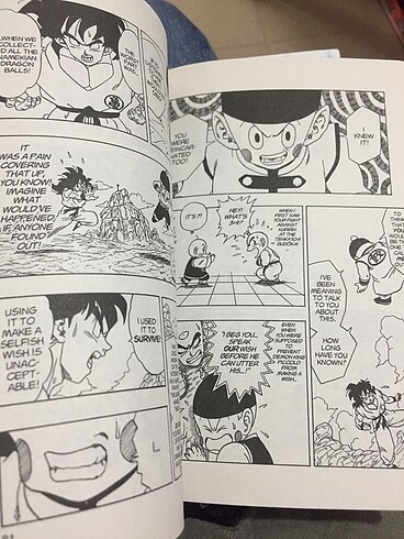  Dragon Ball Yamcha manga İngilizce (anime)