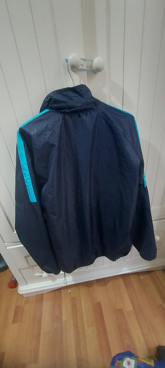 Erkek Siyah Fermuarlı Midi Rüzgarlık - Görsel 2