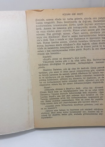 M. Mitchell - Rüzgar Gibi Geçti Roman Seti - Görsel 3