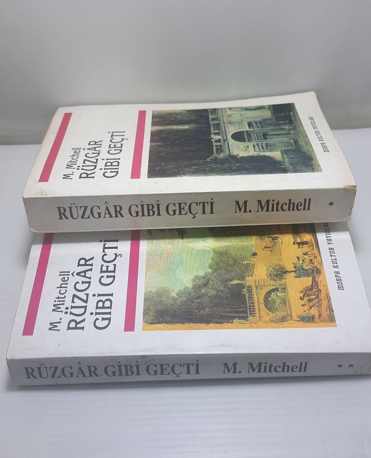 M. Mitchell - Rüzgar Gibi Geçti Roman Seti - Görsel 2