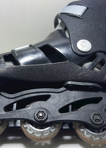 Gri Erkek Kaykay Pateni Tokalı ve paten kaskı - Görsel 3