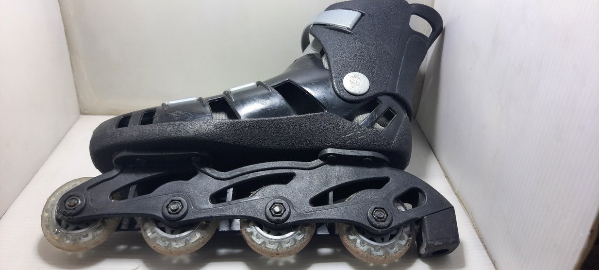 Gri Erkek Kaykay Pateni Tokalı ve paten kaskı - Görsel 3