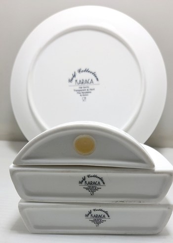 Karaca tuzluk ve yağdanlık set - Görsel 4