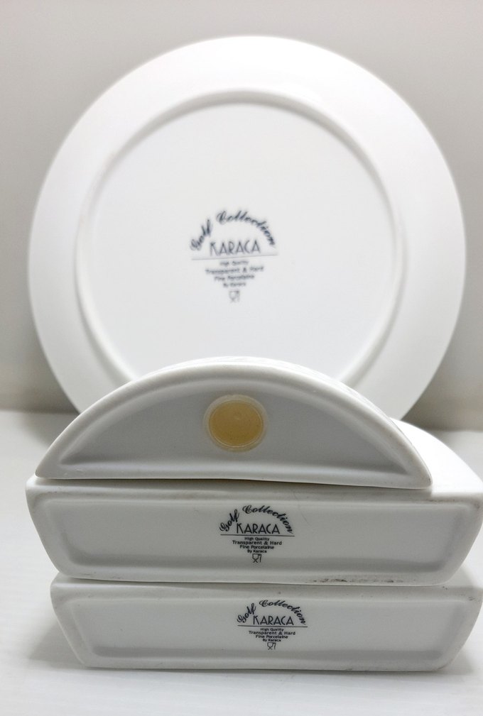 Karaca tuzluk ve yağdanlık set - Görsel 4