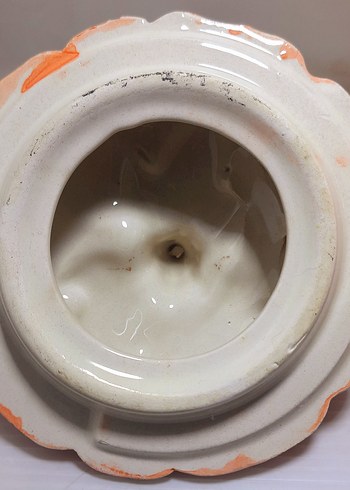 Renkli Turuncu Kabak Şeklinde kase - Görsel 4