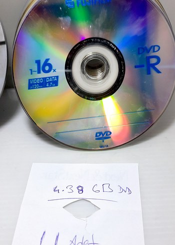 Yundai ve Fujifilm CD ve DVD Disk Seti - Görsel 2