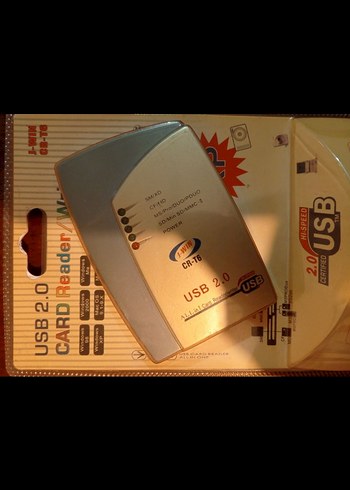 USB 2.0 Kart Okuyucu Altın Renk