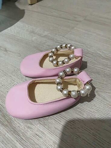 9-12 Ay Beden pembe Renk Bebek abiye