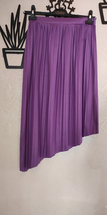 Koton asimetrik kesim hiç kullanılmamış ama etiketsiz etek etike - Görsel 2