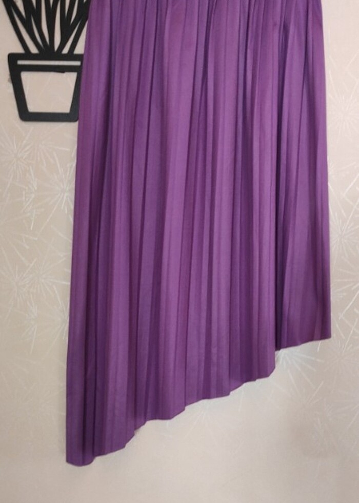 Koton asimetrik kesim hiç kullanılmamış ama etiketsiz etek etike - Görsel 2