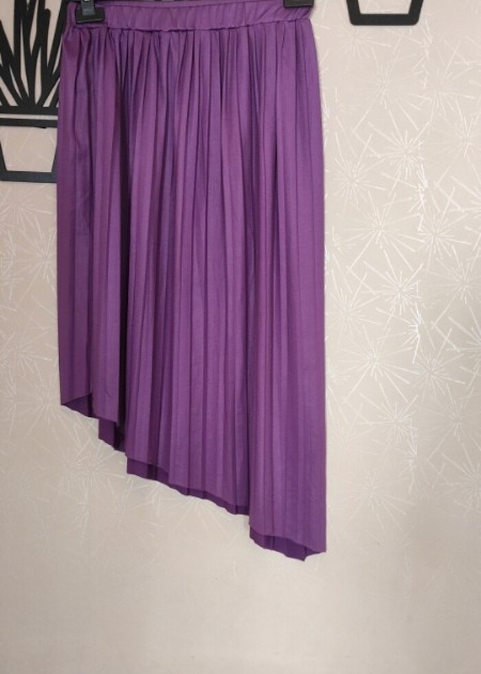 Koton asimetrik kesim hiç kullanılmamış ama etiketsiz etek etike - Görsel 4