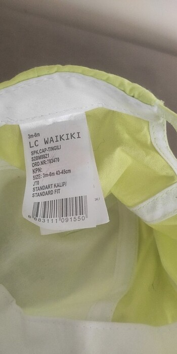 LCW , Kans  bebek şapkası  - Görsel 6