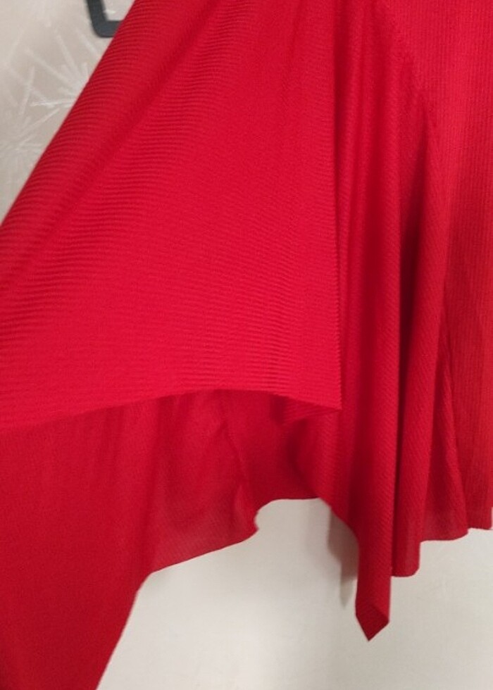 Asimetrik kesim kadın etek  - Görsel 3