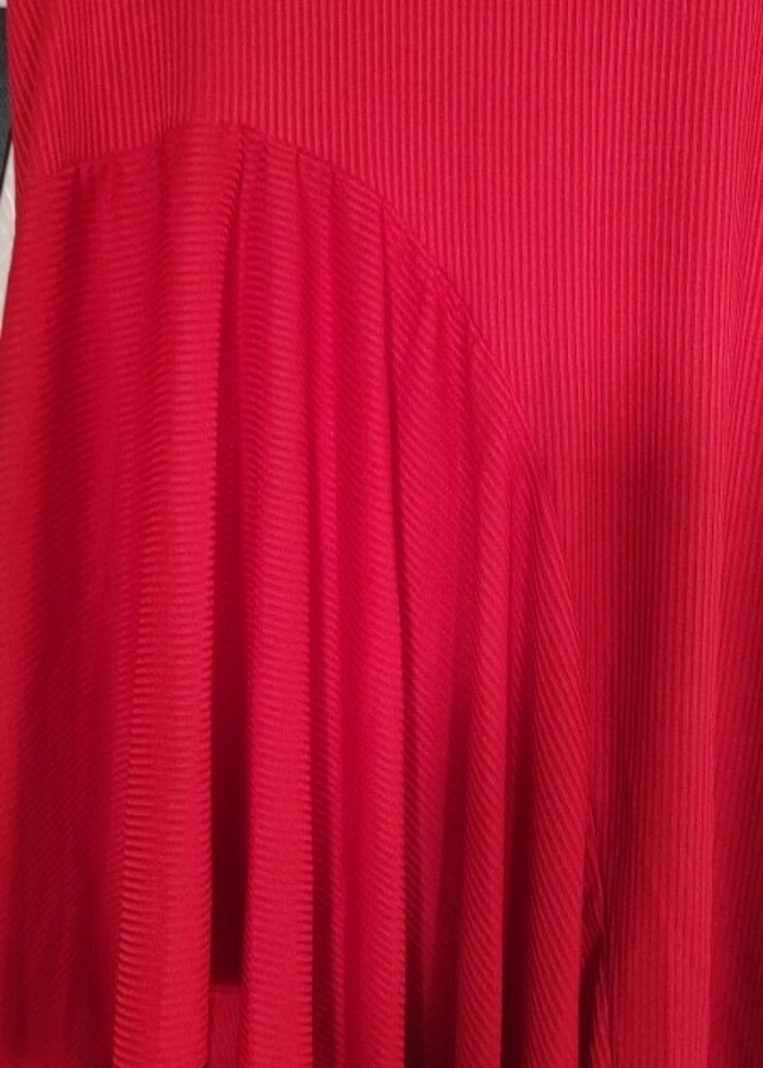 Asimetrik kesim kadın etek  - Görsel 5