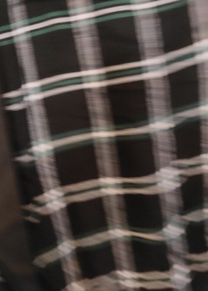 Kareli desenli s beden tarz kadın etek  - Görsel 5