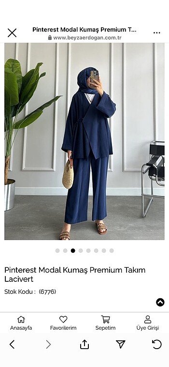 Zara İkili kimono takım