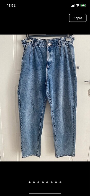 MNG Beli Lastikli Jean