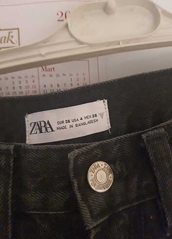 36 Beden Zara straight jean