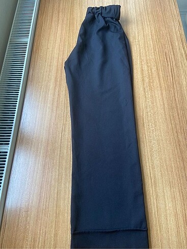 40 Beden siyah Renk Kadın geniş paça pantolon