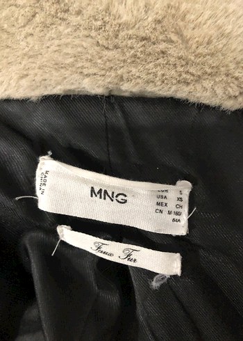 s Beden Bej Kadın Midi Kürklü mango Kaban