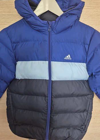 11-12 Yaş Beden Erkek Çocuk Lacivert Şişme Mont