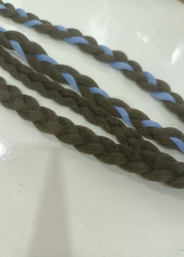 Takma iki renkli saç toka - Görsel 3