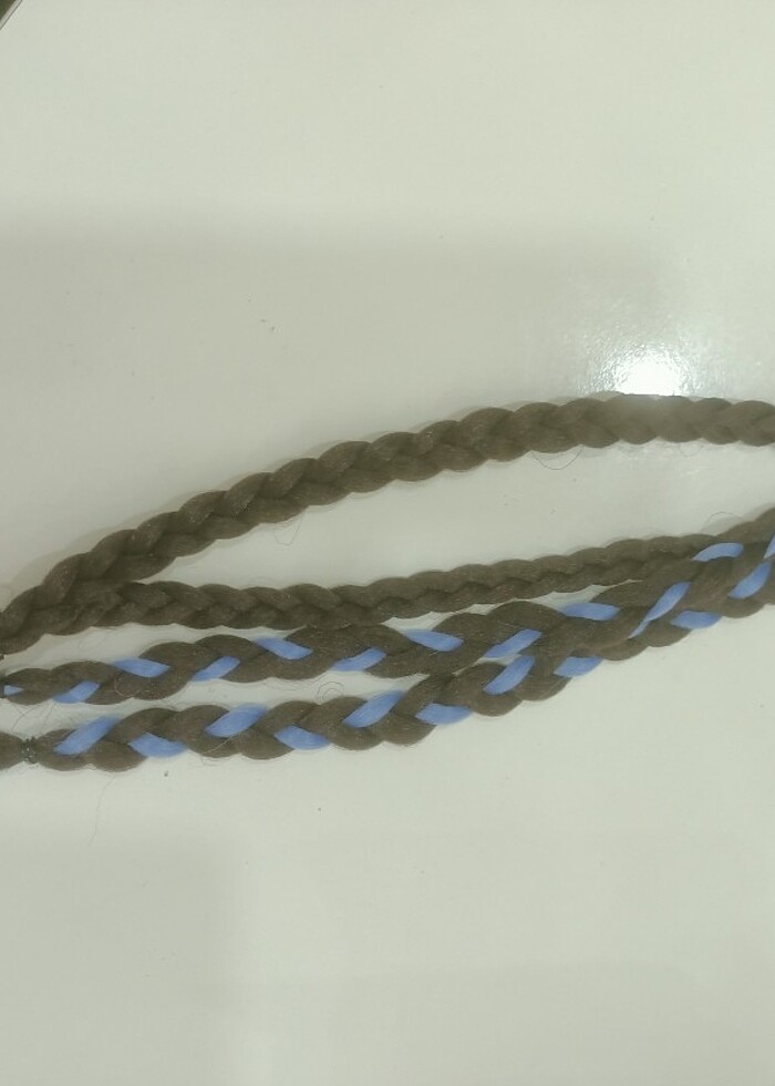 Takma iki renkli saç toka - Görsel 4