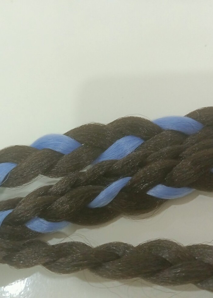 Takma iki renkli saç toka - Görsel 5