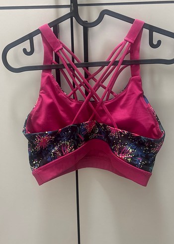 Penti Pembe Desenli Spor Büstiyer Mini Kesim