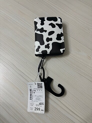 Kadın Zebra Desenli Suni Deri Cüzdan - Görsel 2