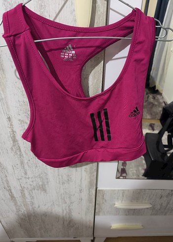 Adidas Mini Spor Sütyeni Pembe - Görsel 2