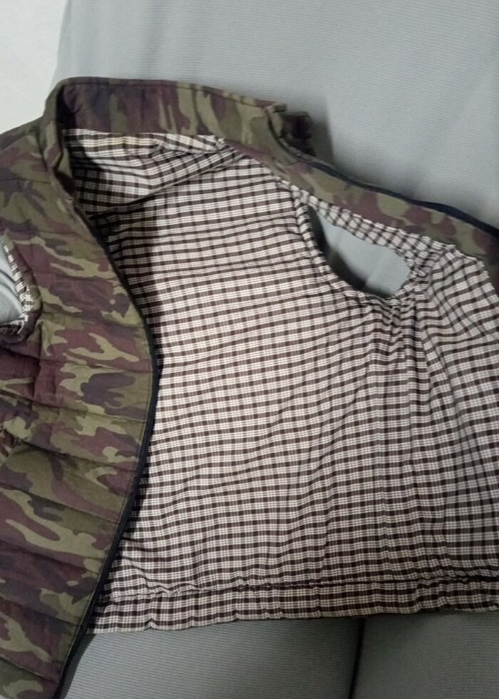 Özel dikim kamuflaj şişme yelek - Görsel 2