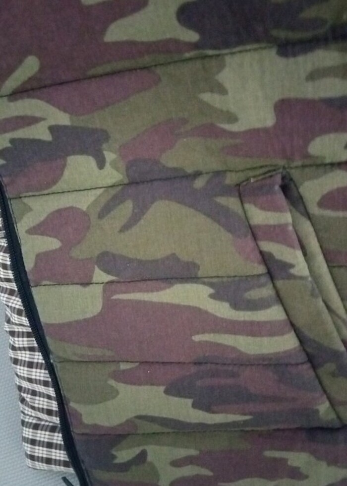 Özel dikim kamuflaj şişme yelek - Görsel 4