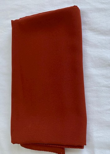 Kadın Kiremit rengi Şal - Görsel 3