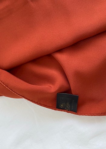 Kadın Kiremit rengi Şal - Görsel 2