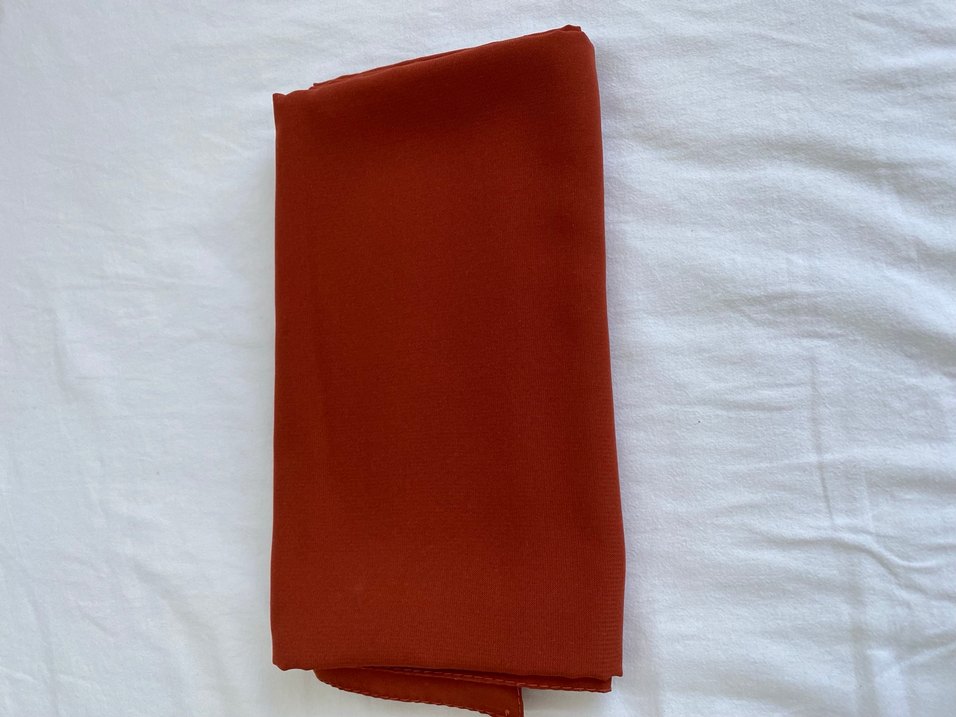 Kadın Kiremit rengi Şal - Görsel 3