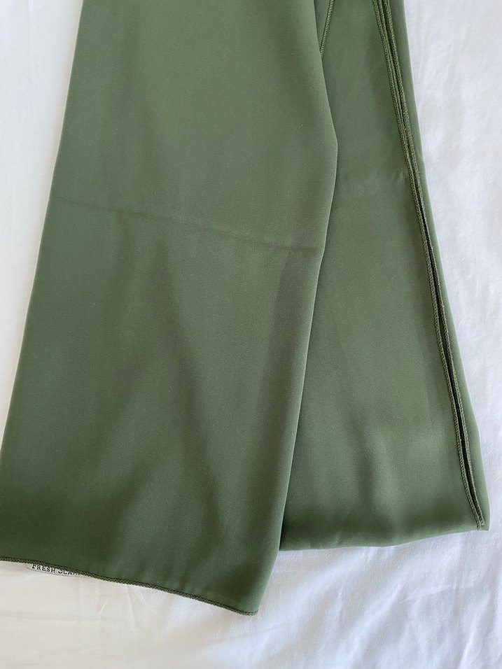 Kadın Haki Fresh Scarf Şal - Görsel 3