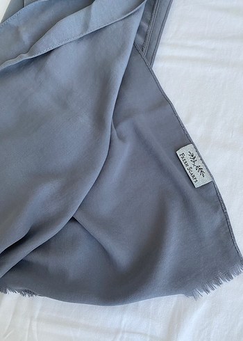 Gri Dökümlü Kadın Şal Fresh Scarf - Görsel 2