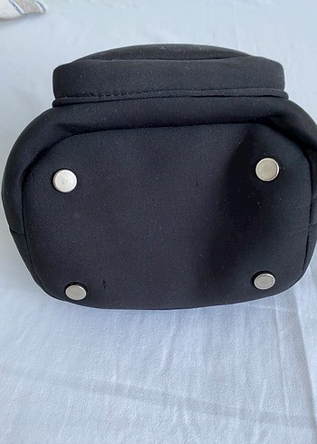 Zincir Detaylı Siyah Deri Kadın Çanta - Görsel 7