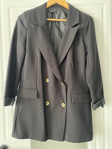 Siyah blazer ceket