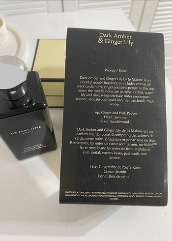 Jo Malone Dark Amber & Ginger Lily Kadın Parfümü - Görsel 6