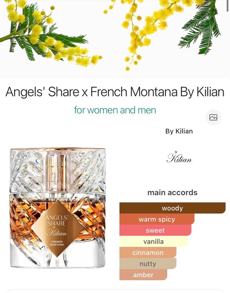 Kilian Angels' Share french montana 50 ml - Görsel 3